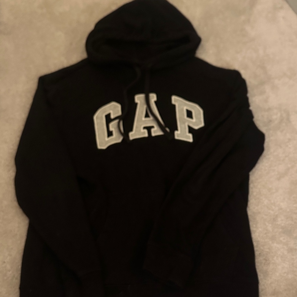 GAP Black Hoodie Sweater